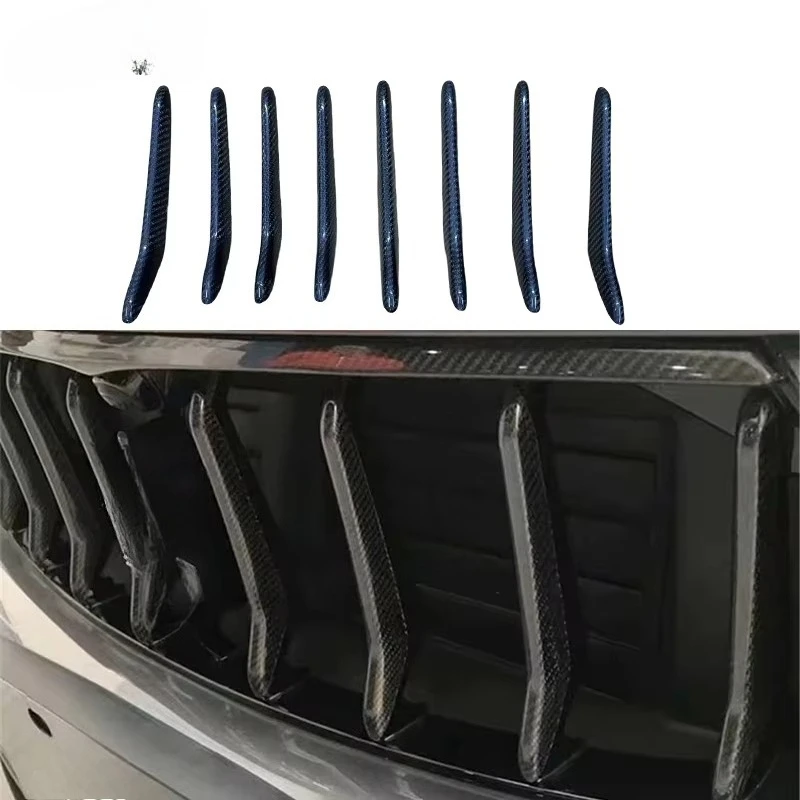 MSY Style High Quality Carbon Fiber Front Grille Decorative Items For Maserati Levante