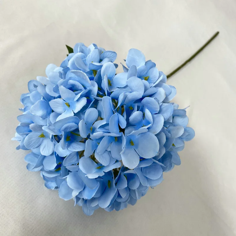 58Cm Kunstbloemen Zijde Hortensia Boeket Realistische Kleurrijke Bruiloft Home Party Woonkamer Tafeldecoratie