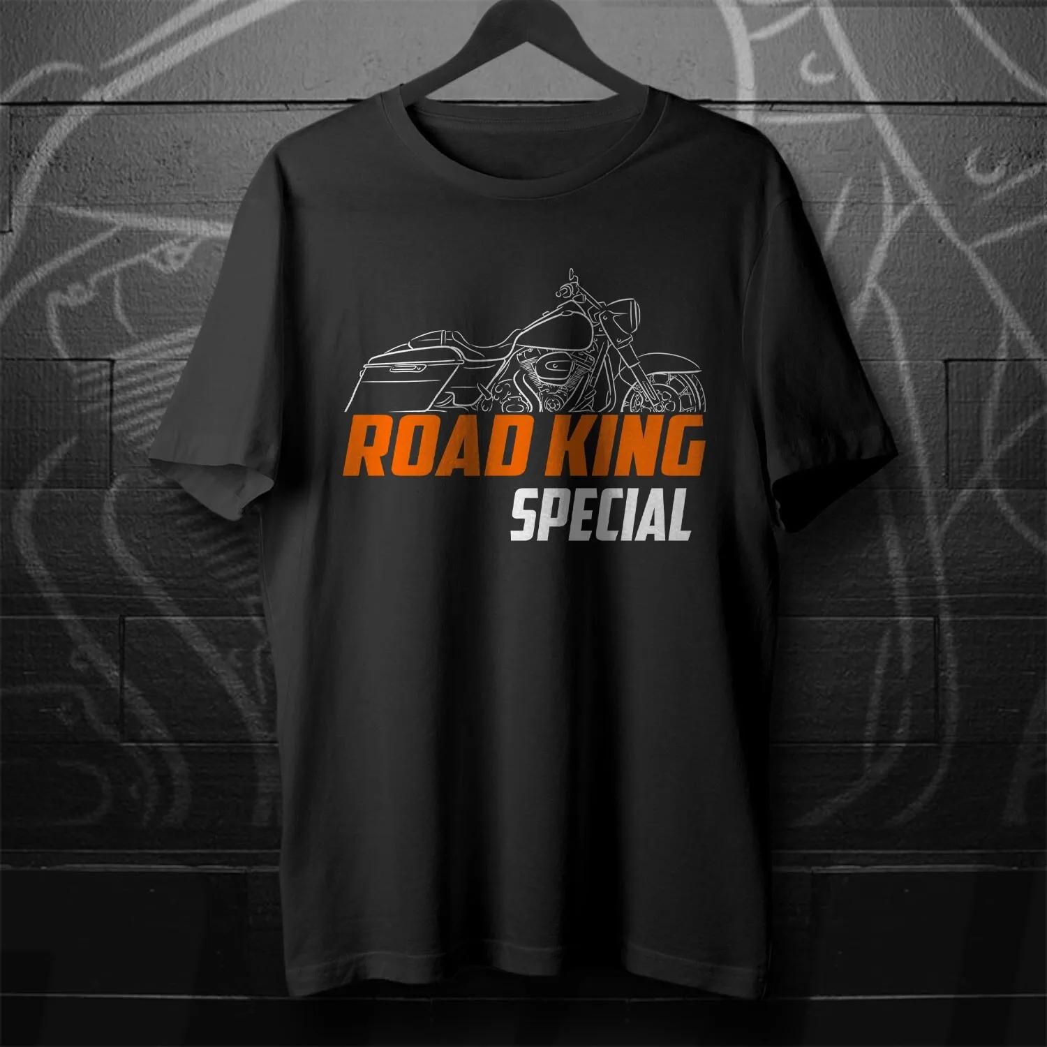 H-D 2017-2024 Models Road King Special FLHRXS Fans Motorcycle T-Shirt 100% Cotton O-Neck Short Sleeve Summer Casual Mens T-shirt