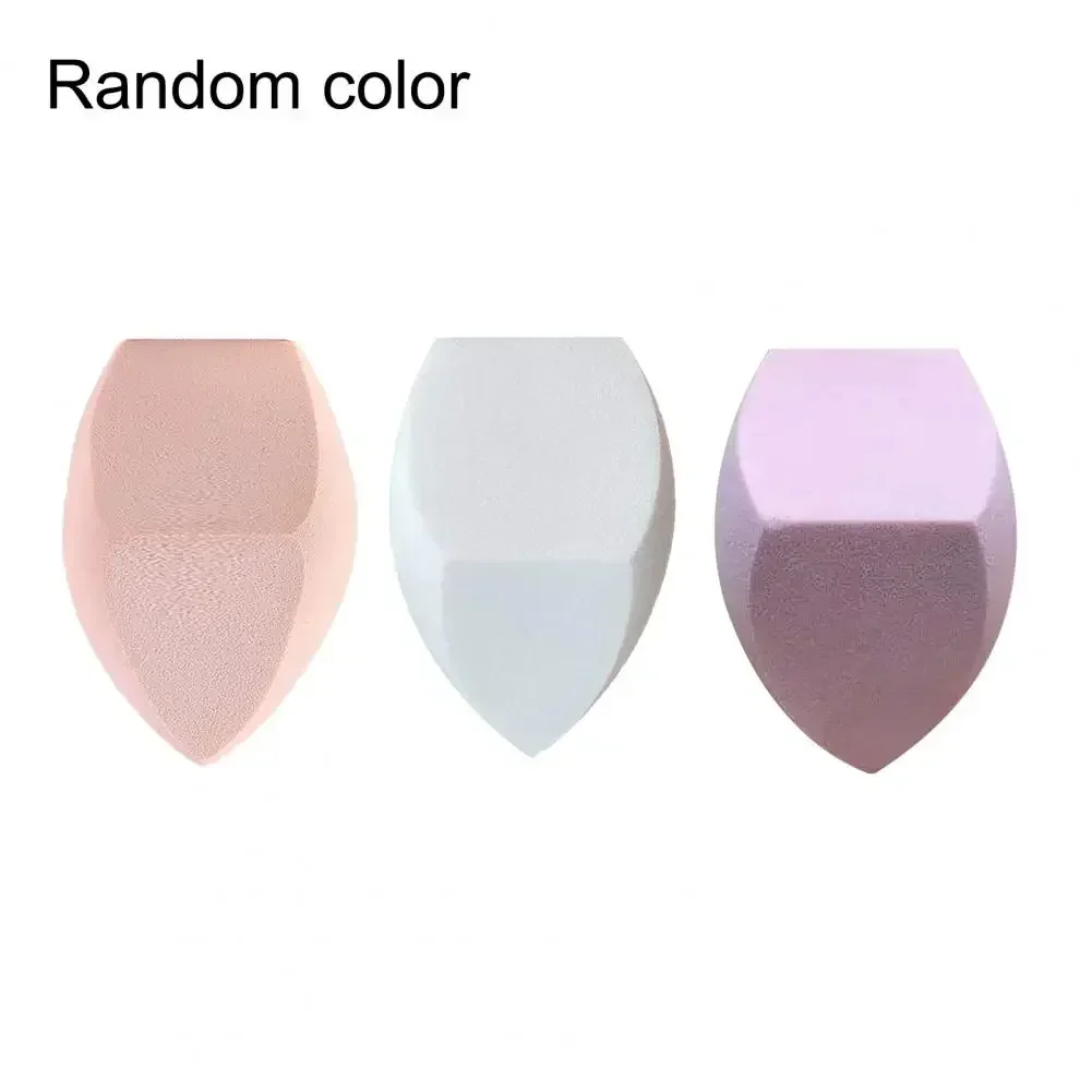 Beauty Egg Blender Cosmetic Puff Tools Giant Oversized Three Cuts Foundation Sponge for Flawless Makeup Application and Blending