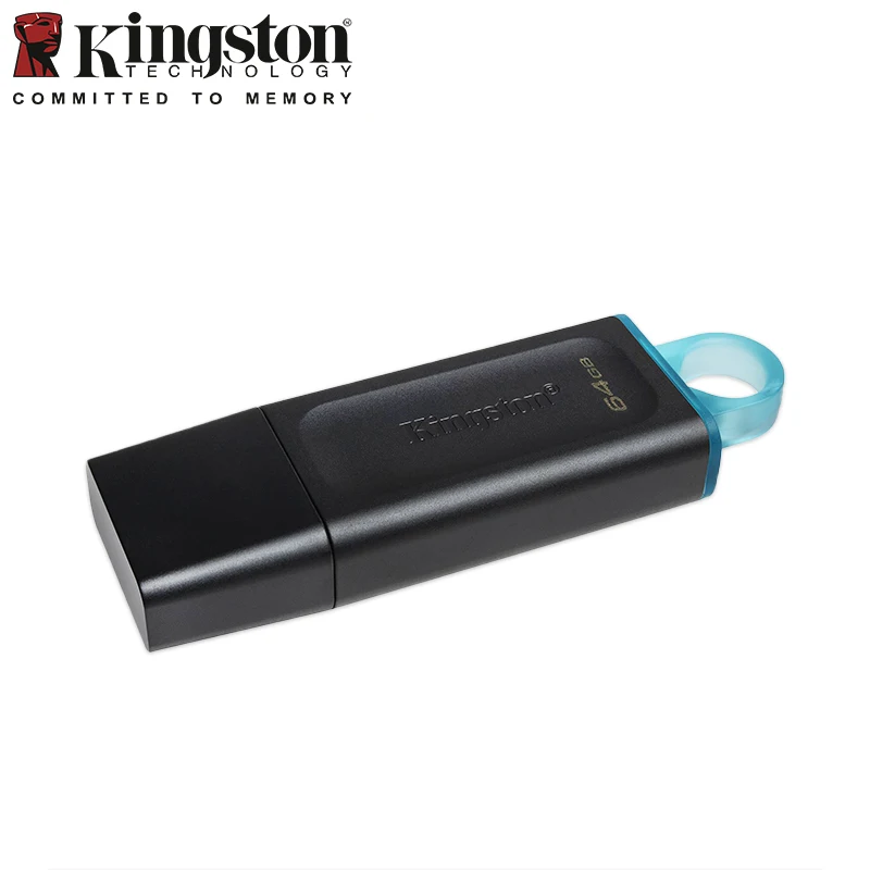محرك أقراص فلاش USB من Kingston DataTraveler Exodia 32 جيجابايت 64 جيجابايت 128 جيجابايت 256 جيجابايت USB 3.2 Gen 1 محرك أقراص فلاش DTX صغير للكمبيوتر