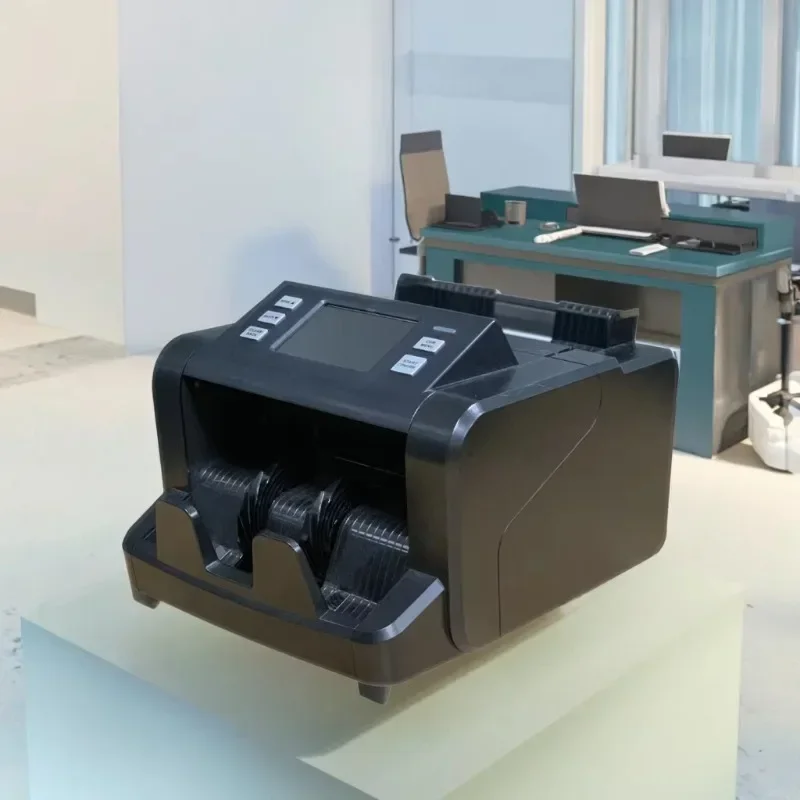 Color image touch screen banknote counter machine high value banknote counting excellent function