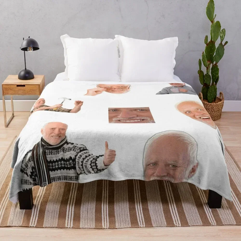 

Hide The Pain Harold Throw Blanket Luxurious Soft Fuzzy Blanket for Sofa Bed