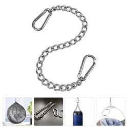 Cadena colgante de acero inoxidable con ganchos a presión, hamaca, columpio, silla, sacos de arena, boxeo, porche, columpios de neumáticos, bolsa de suspensión