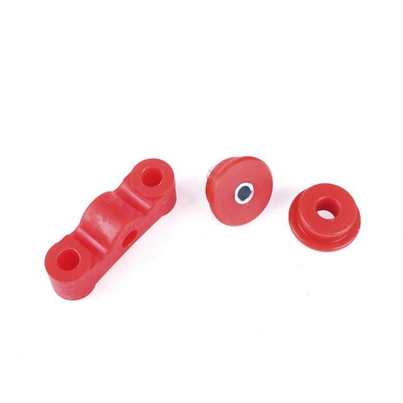 Red Polyurethane Transmission Bushing Gear Lever Bushing Kit For Honda D-Series 92-00