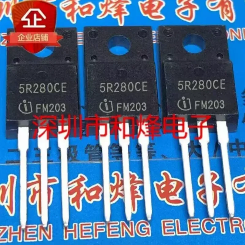 10PCS IPA50R280CE TO220‑F N Channel MOSFET 500V 13A CE Power Transistor For Power Supply PFC Circuit