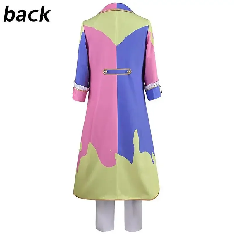 مشروع كوسبلاي كاميشيرو روي ، مسرح سيكاي الملون! الفذ العجائب تأثيري زي مع شعر مستعار ، بدلة كاملة ، ملابس هالوين