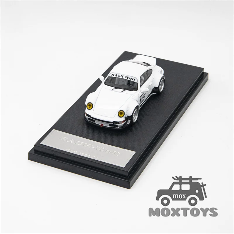 Mini Station 1:64 RWB 964 Ducktail SAMURAI limited499 Diecast Model Car