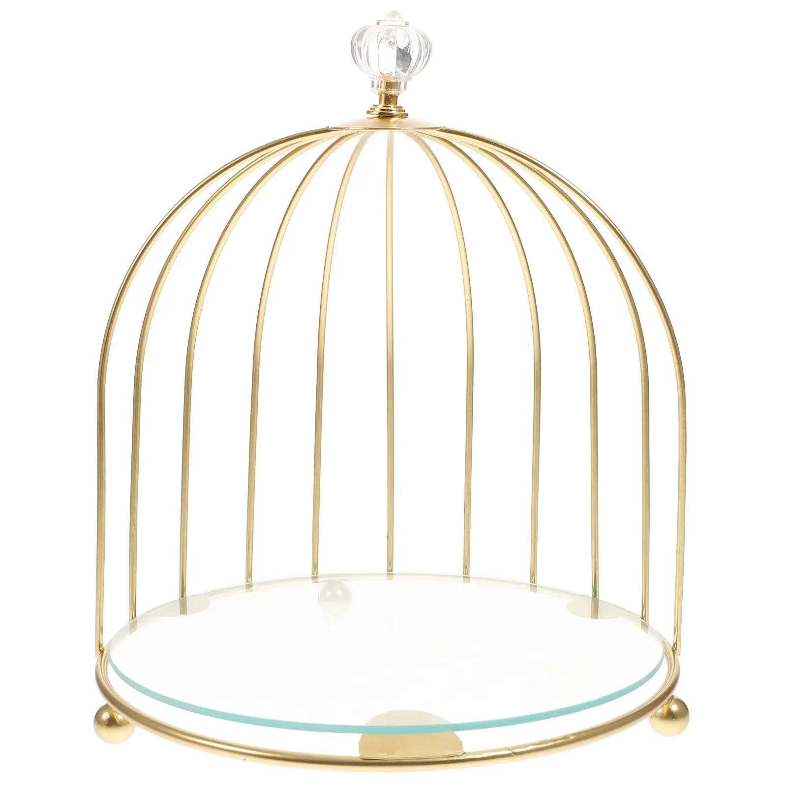 Cake Stand Wedding Stands for Dessert Table Holder Birdcage Decor Display Plate