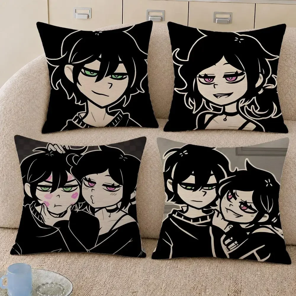 Game The Coffin of Andy and Leyley TCAL Cushion Cover Decorative Pillowcase Soft Short Plush Cozy Durable Sofa Home Decor Items