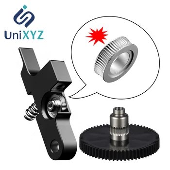 Engrenagem de braço intermediário de extrusora de metal Titan Aero com 66 dentes 1,75 mm Prusa i3 Ultimate Artillery Sidewinder X1 X2 Genius Peças de extrusora