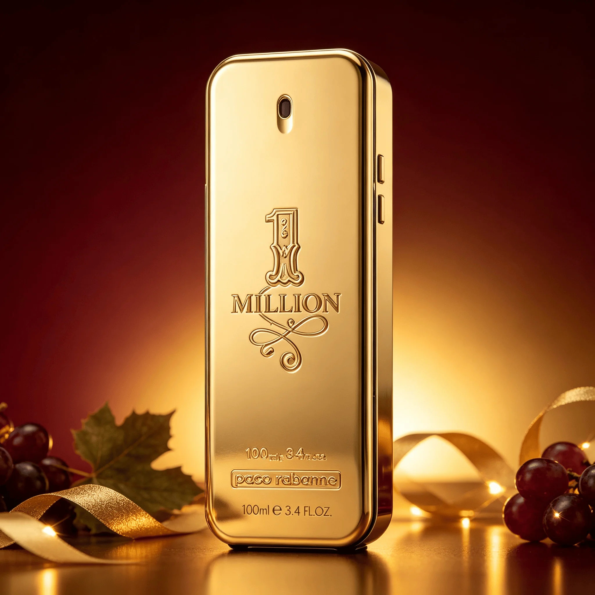 Paco Rabanne 1 Million Eau De Toilette für Männer 100ml/3.4oz Tägliches Pendeln, Einkaufstouren, Nachmittagstee-Verabredungen, langanhaltender Duft, geeignet als Geschenk zum Geburtstag oder zum Valentinstag, langanhaltender Duft. – Detail 2