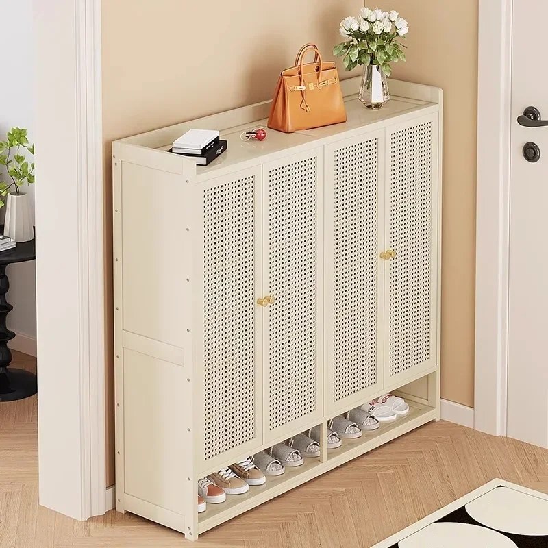 Multi-functional Home Shoe Cabinet Multi-layer Large-capacity Shoe Rack Dustproof And Breathable Entrance Storage Cabinet