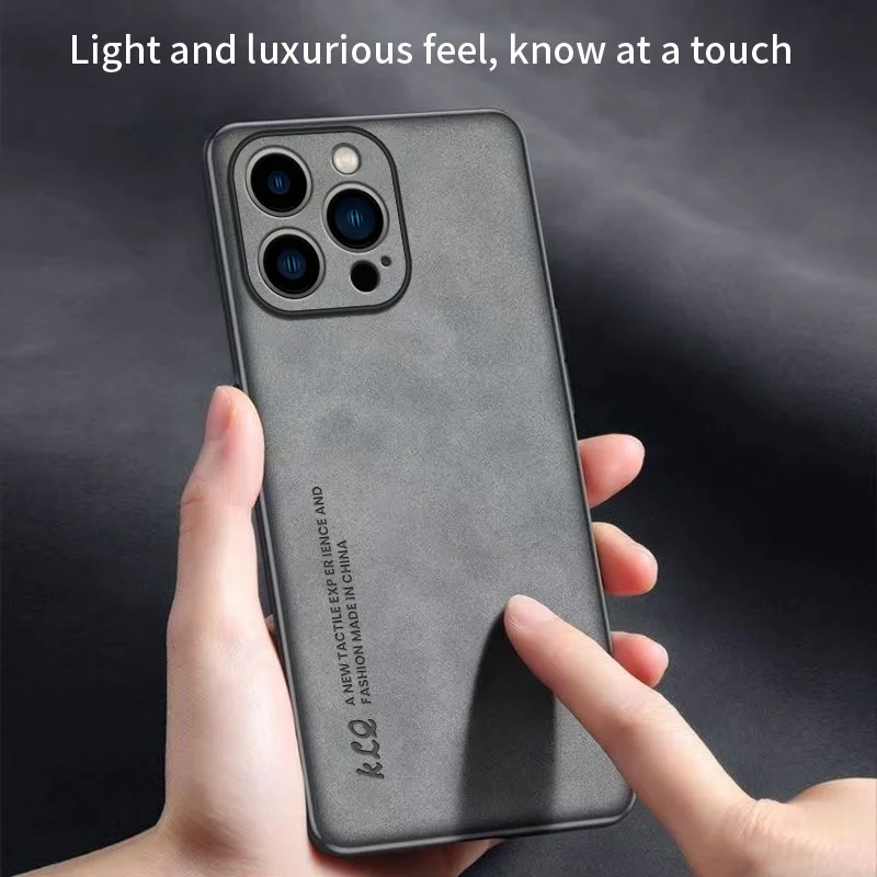 case For iphone 15 14 13 Pro Max 16 12 11 X XS Max Simple Case retro Sheepskin protectiveshell Case iphone 12 13 mini