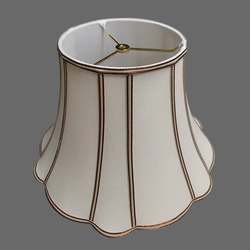Table lamp decoration lampshade door villa floor lamp accessories DIY modern style pure handmade plum blossom fabric