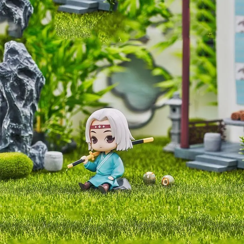 CGC Qset Summit Jia Fugui Muye Gang deuxième leader Tang Lin périphériques d'anime version Q ornement de figurine