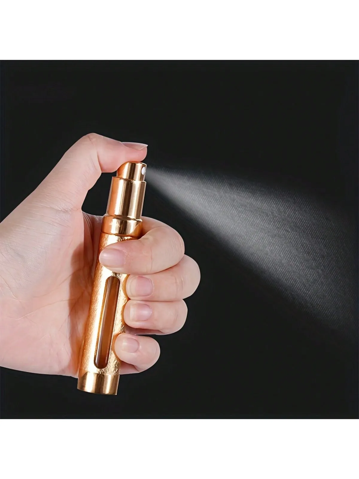 12 ml draagbare parfumspuitflessen met grote capaciteit - navulbaar, reisformaat, bodemvulling, cosmetische subbottelen, verstuiver, emp