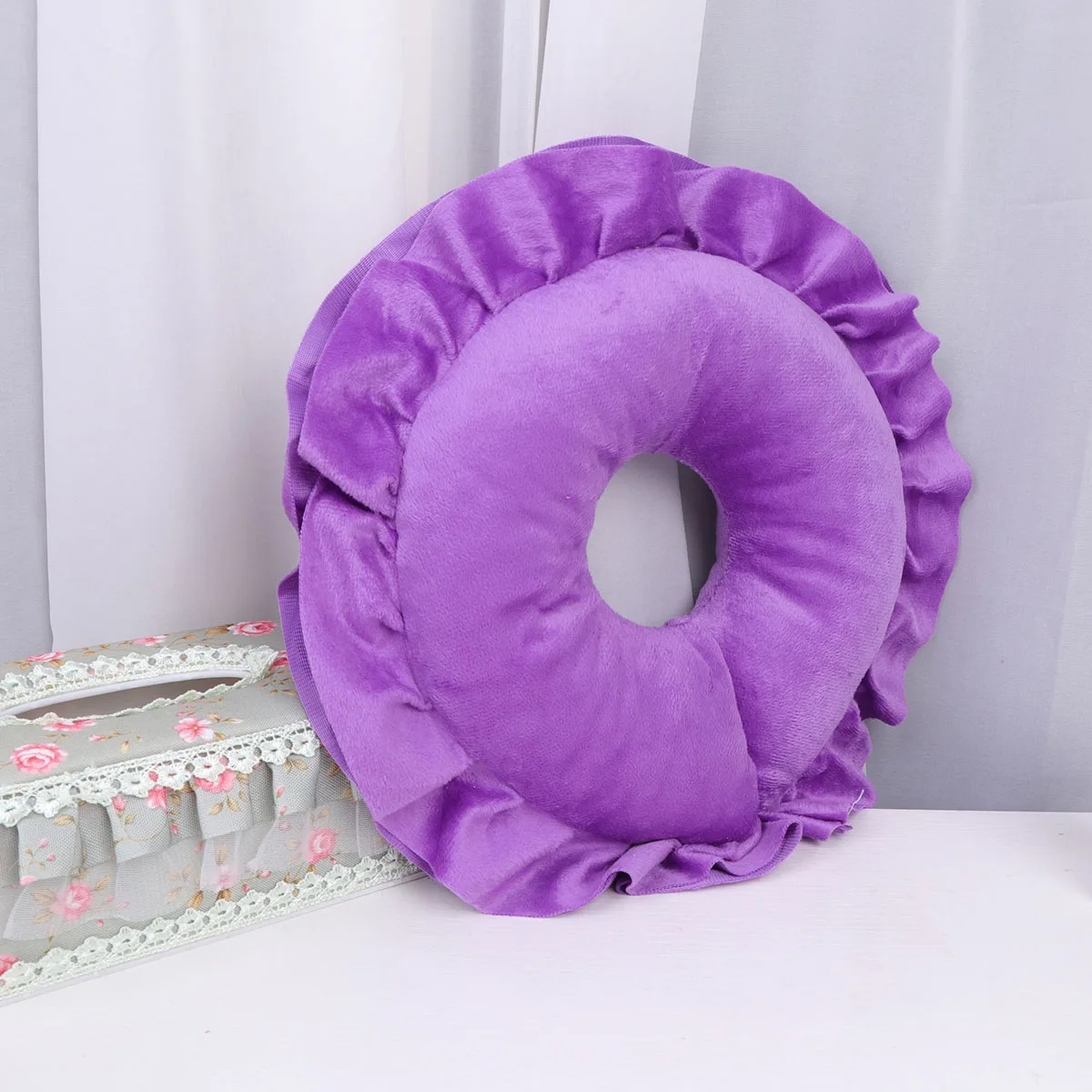 

U Shaped Face Cushion Spa Pillow For Beauty Salon Salon Headrest Breathing Hole Face Cushion Travel Relaxation