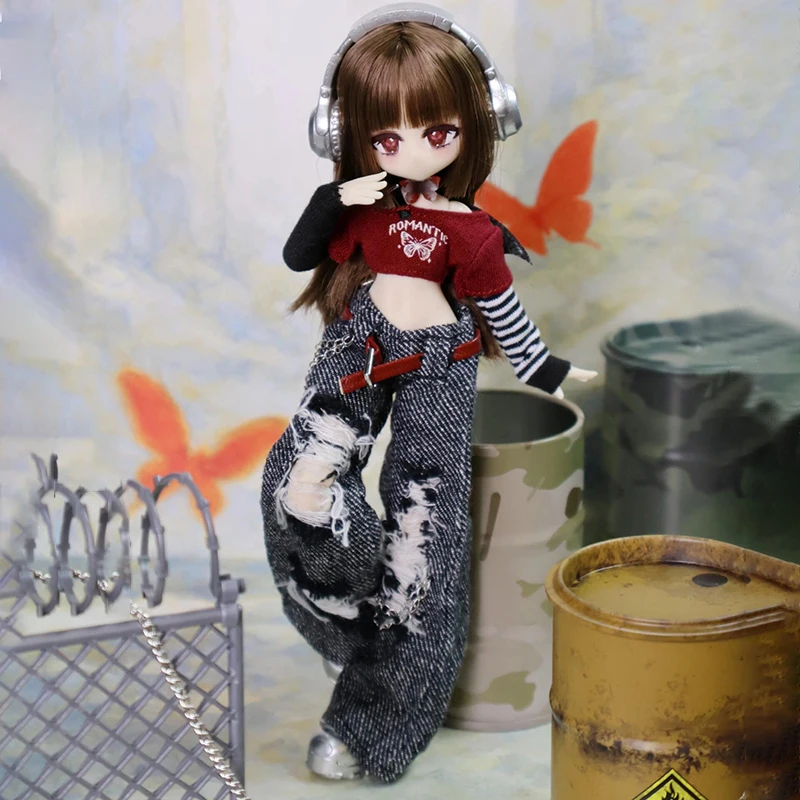 

Коллекционная фигурка Mjd Movable Doll Girl Body Series 21 см: модная аниме-кукла, игрушка-украшение, подарок