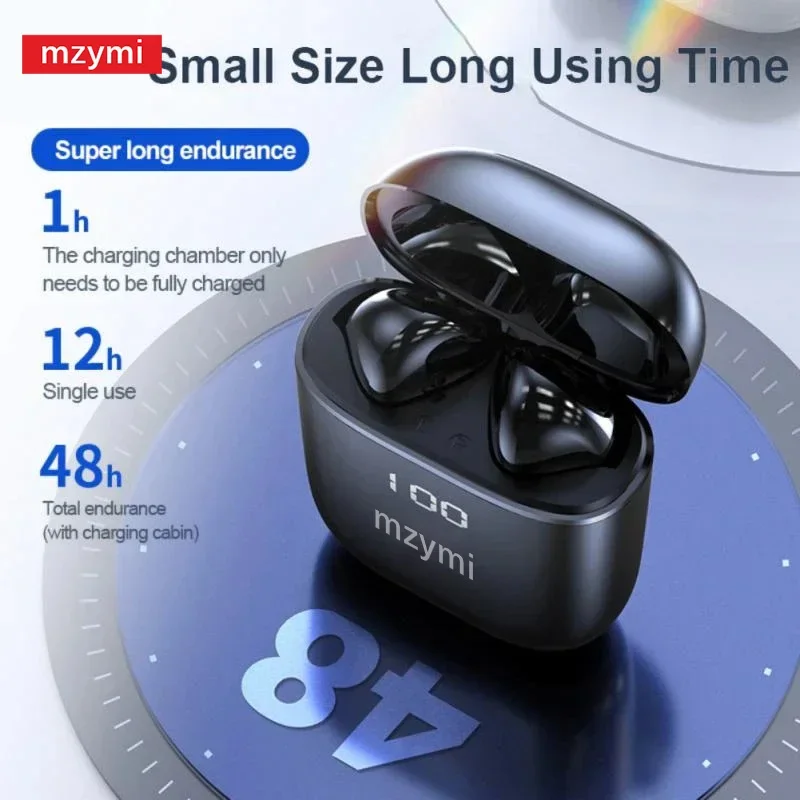 

MZYMI J05 TWS Wireless Bluetooth Earbuds Sport Gaming Headsets Buds 3 pro Waterproof Earphone LED Display Headphones With Mic