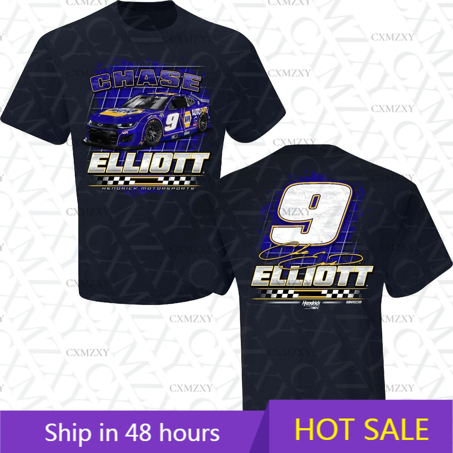 

Chase Elliott 2025 NAPA 2-Spot T-Shirt Blue - Exclusive