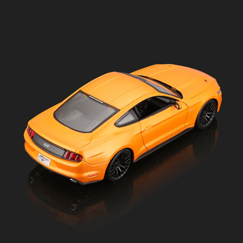 Maiisto-Ford Mustang GT Alloy Miniature Diecast Modelo Ford Sports Car, brinquedo para crianças, presente de Natal, novo produto, Disponível, 1:24, 2015