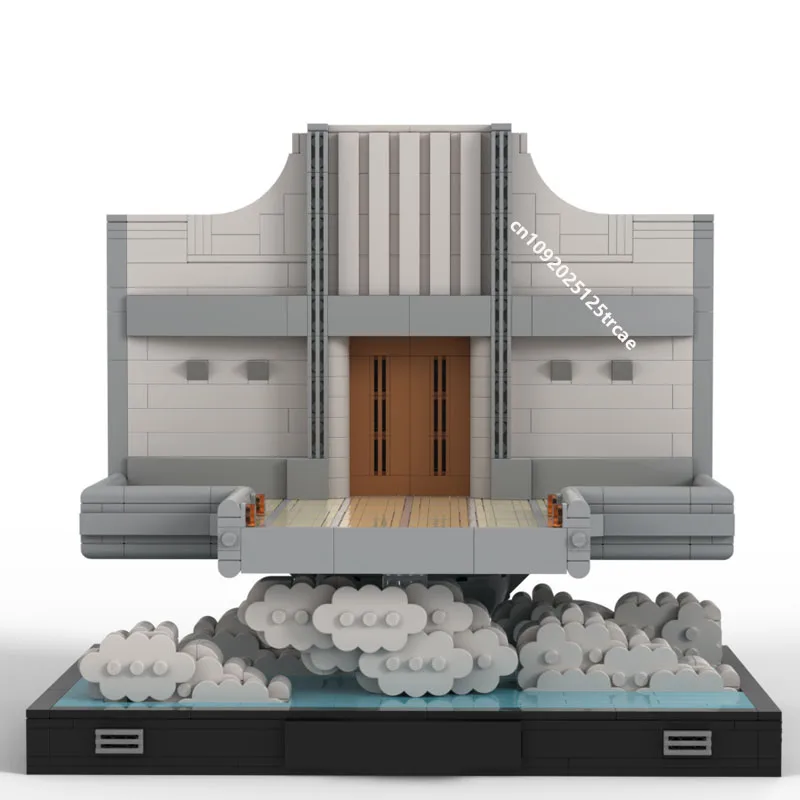 Nieuwe Beroemde Star Battle Movie Series Moc Cloud City Diorama Model Aangepaste Puzzel Diy Creatieve Ideeën Kind Speelgoed Verjaardagscadeautjes
