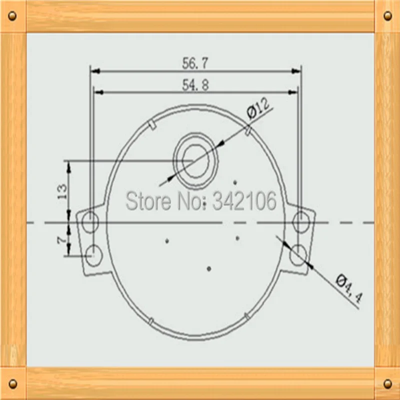 Permanent Magnet Synchronous Motor Reducer, Micro Switch Module Sensor, TYC-50, AC 24V, 4W, 2.5-3, 5Pcs