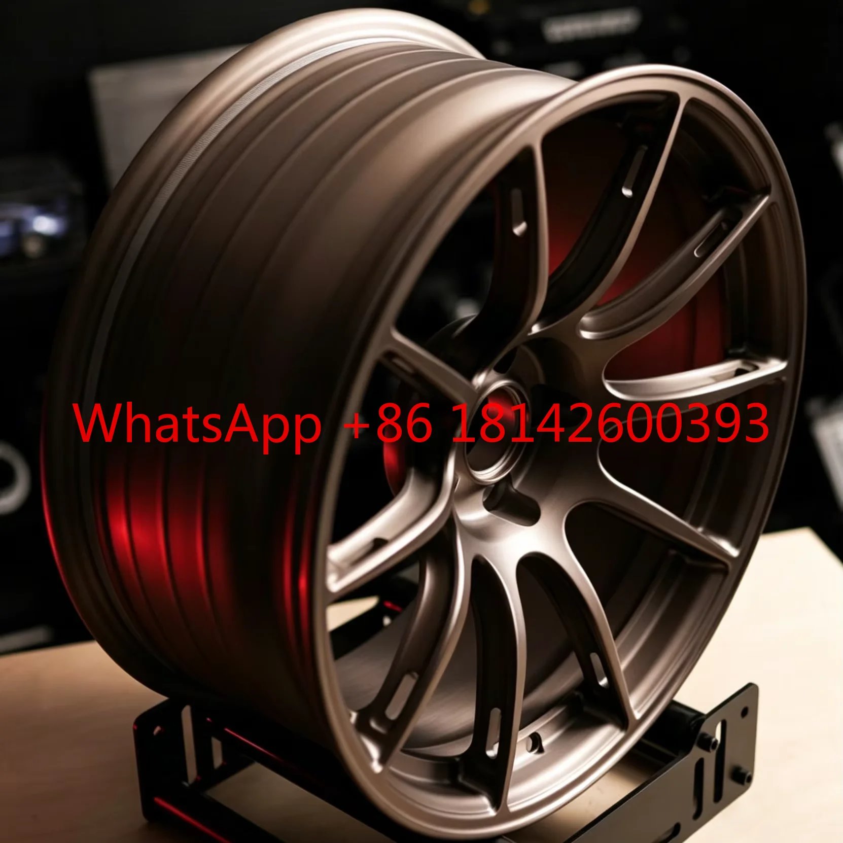 Aftermarket Forged Wheels Matte Brushed Deep Antique Bronze Retro Style Alloy Rims for Passenger Vehicles