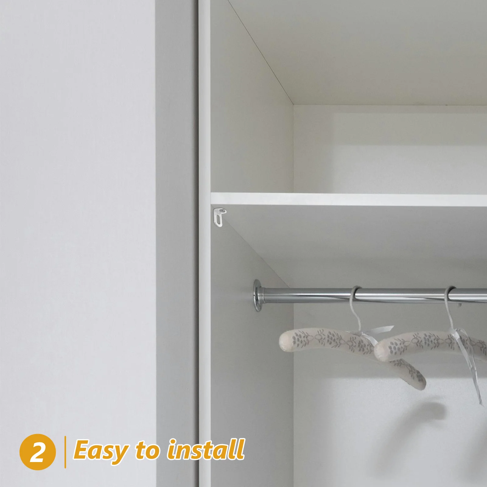 

50 Pcs L Bracket Corner Brace Brackets for Shelves Hardware Household Wall Angle Wood Furniture Kitchen Cupboard Shelf Supports