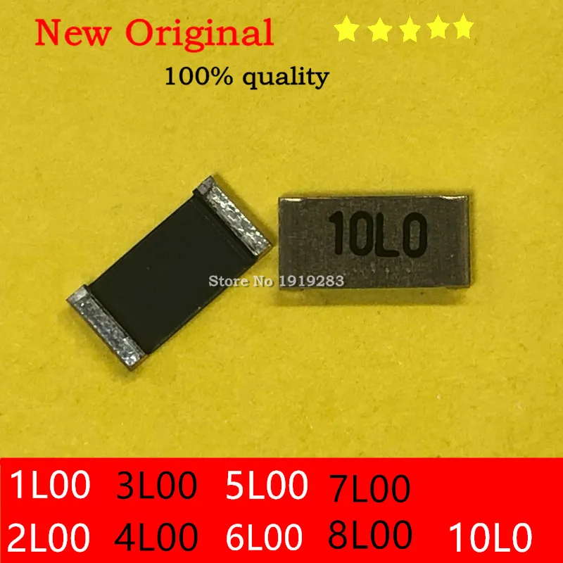 (10-200pcs)100%New Marking：6L00  0.006R  6mΩ  7L00  0.007R  7mΩ 8L00  0.008R  8mΩ 10L0  0.01R 10mΩ  1% 2W  Alloy resistance