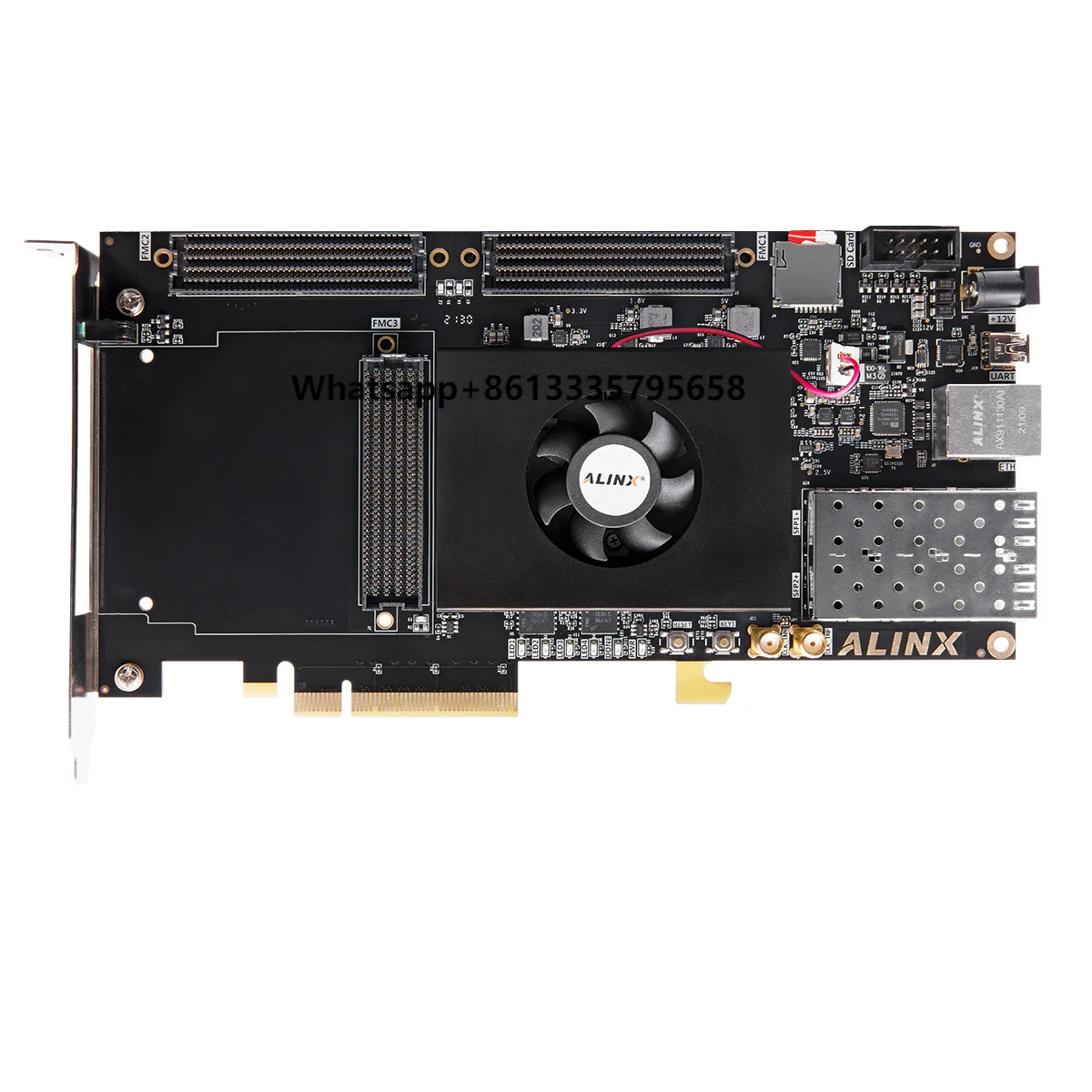

ALINX AXKU040 Xilinx Kintex UltraScale+ FPGA Development Board XCKU040 SFP 4G DDR4 Ethernet FMC LPC HPC 4G Ethernet 4G Ethernet