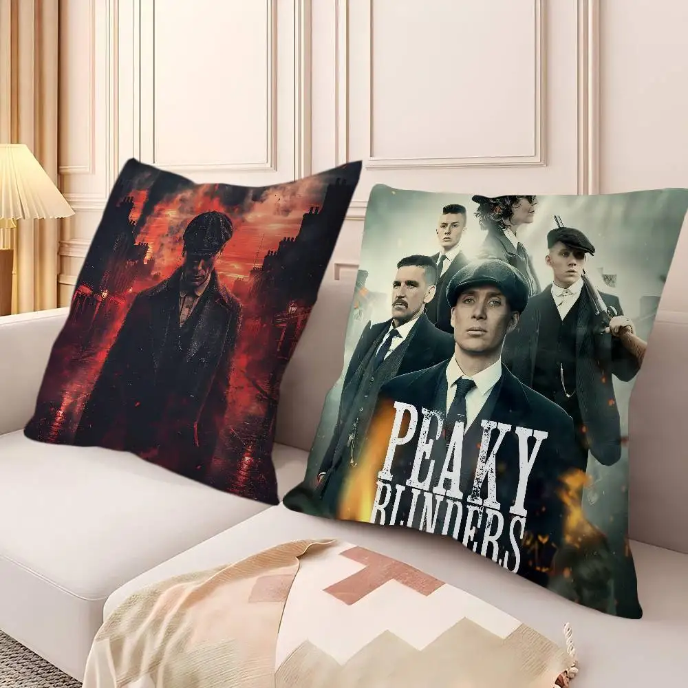 

P-Peaky Blinders Personalized Picture Text Home Decorative Pillows Household Gifts 45x45cm