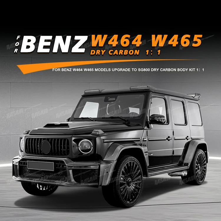 Full Carbon Conversion Kit for - G Class W464/W463A/W465 G-Class B Style 1:1 New Condition 2019- Auto Parts