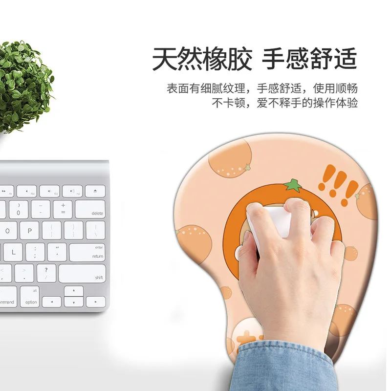 Sanrio Hello Kitty Cute Mouse Pad with Wrist Protection Ergonomic Gaming Desktop Mouse Pad For Mouse Pc Laptop Desk Mouse Mat