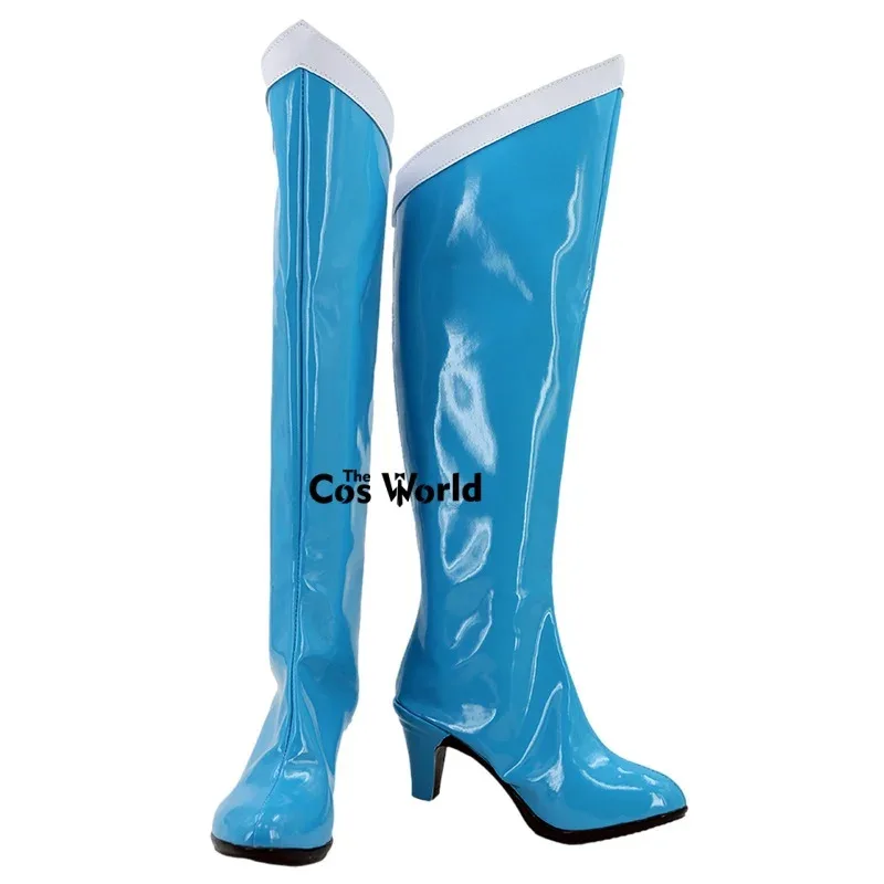 

Сейлор Меркурий Ami Аниме Настроить Косплей Туфли на высоком каблуке Сапоги