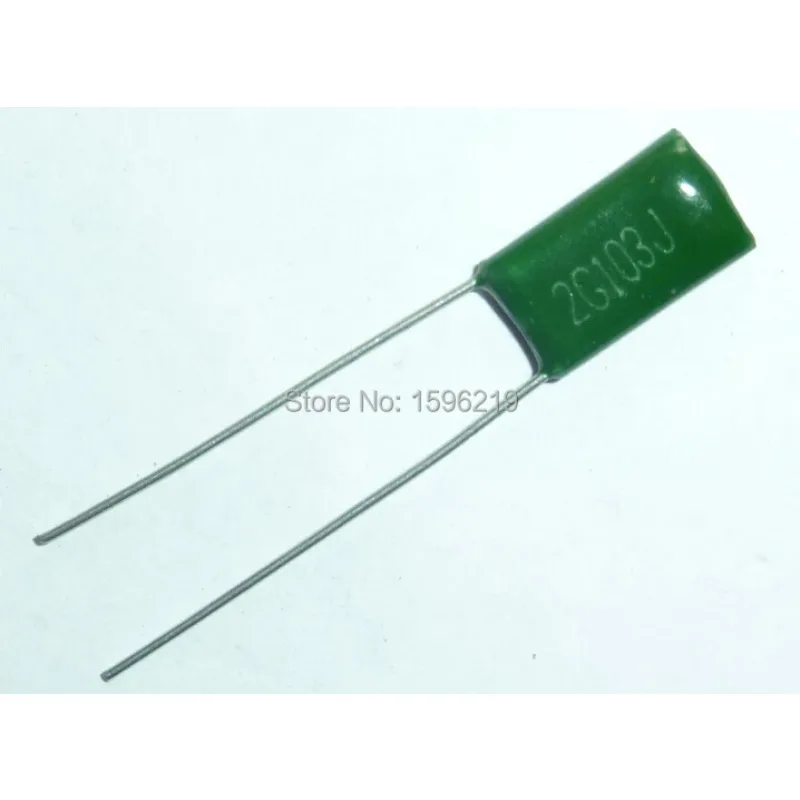 500pcs Mylar Film Capacitor 400V 2G103J 0.01uF 10nF 2G103 5% Polyester Film capacitor - Free Shipping