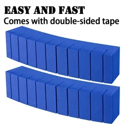 10Pcs Car Door Bumper Strips Edge Guards EVA Foam Anti-Collision Strip Car Door Guard Protector Anti-Scratch Sticker Car Styling