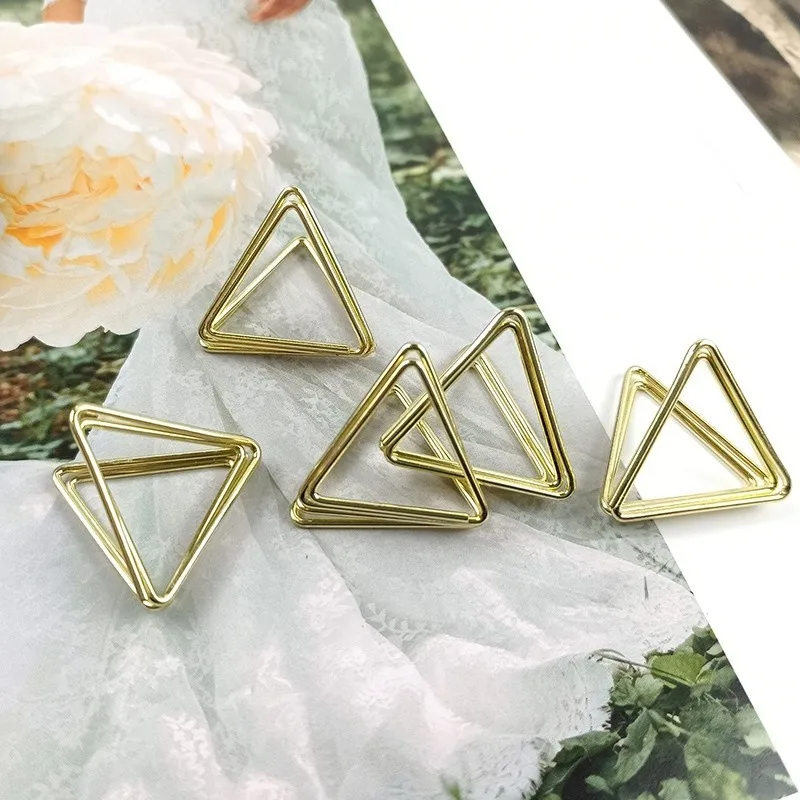 20Pcs Heart Shape Place Card Holders Wedding Table Number Name Sign Birthday Party Decoration Supplies Home Photo Clip Stands