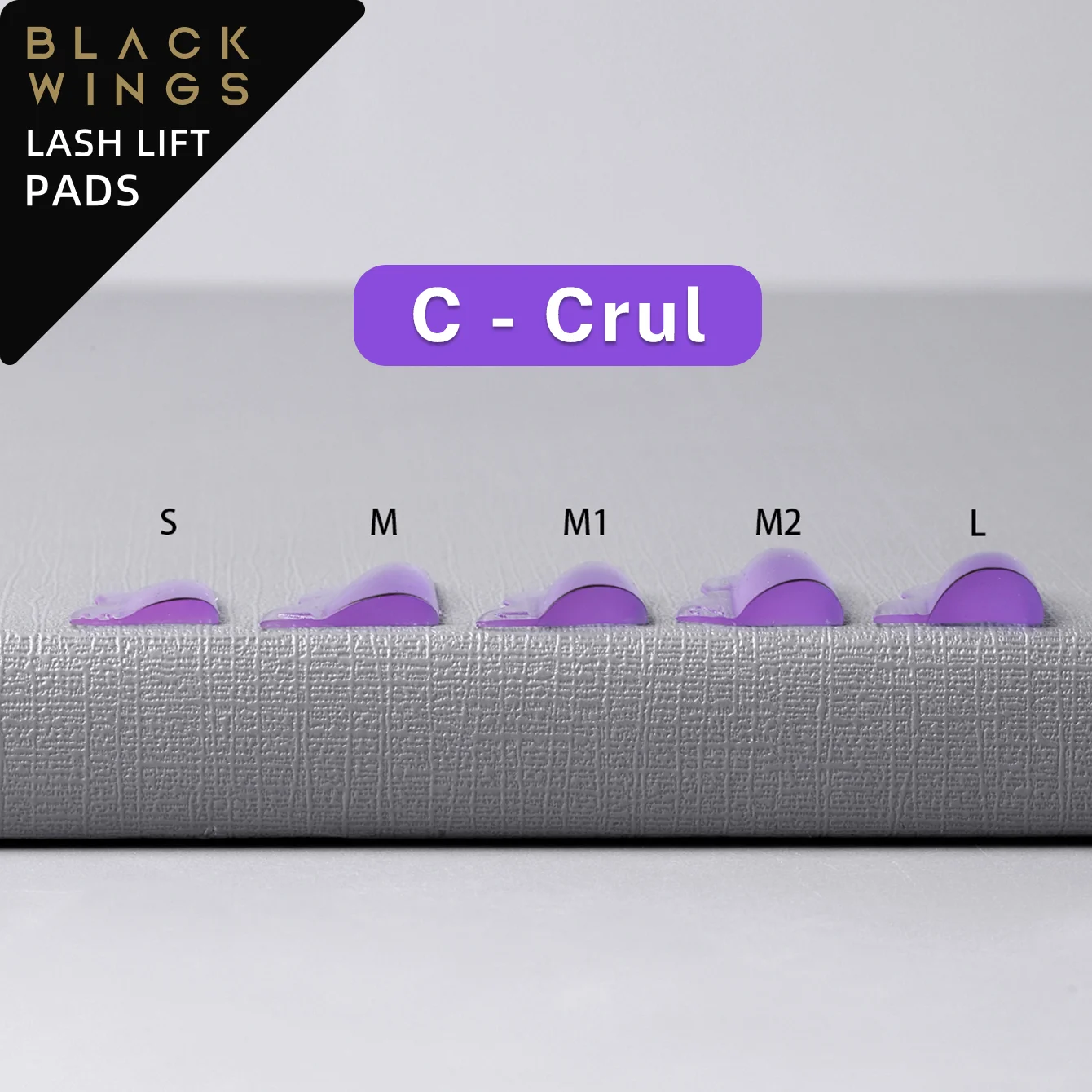 Super Q 5pairsBlackwings Silicone Eyelash Perming Pad Lashes Rods Shield Lifting 3D Eyelash Curler Accessories Applicator Tools