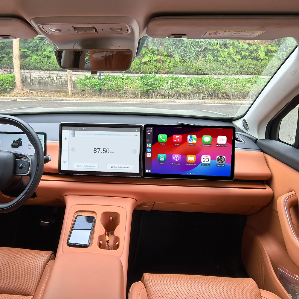 

15.6-inch Android 13 HD Touch Screen For LEAPMOTOR 2024-2025 Passenger Seat Car Stereo Radio Carplay Multimedia GPS Navigation