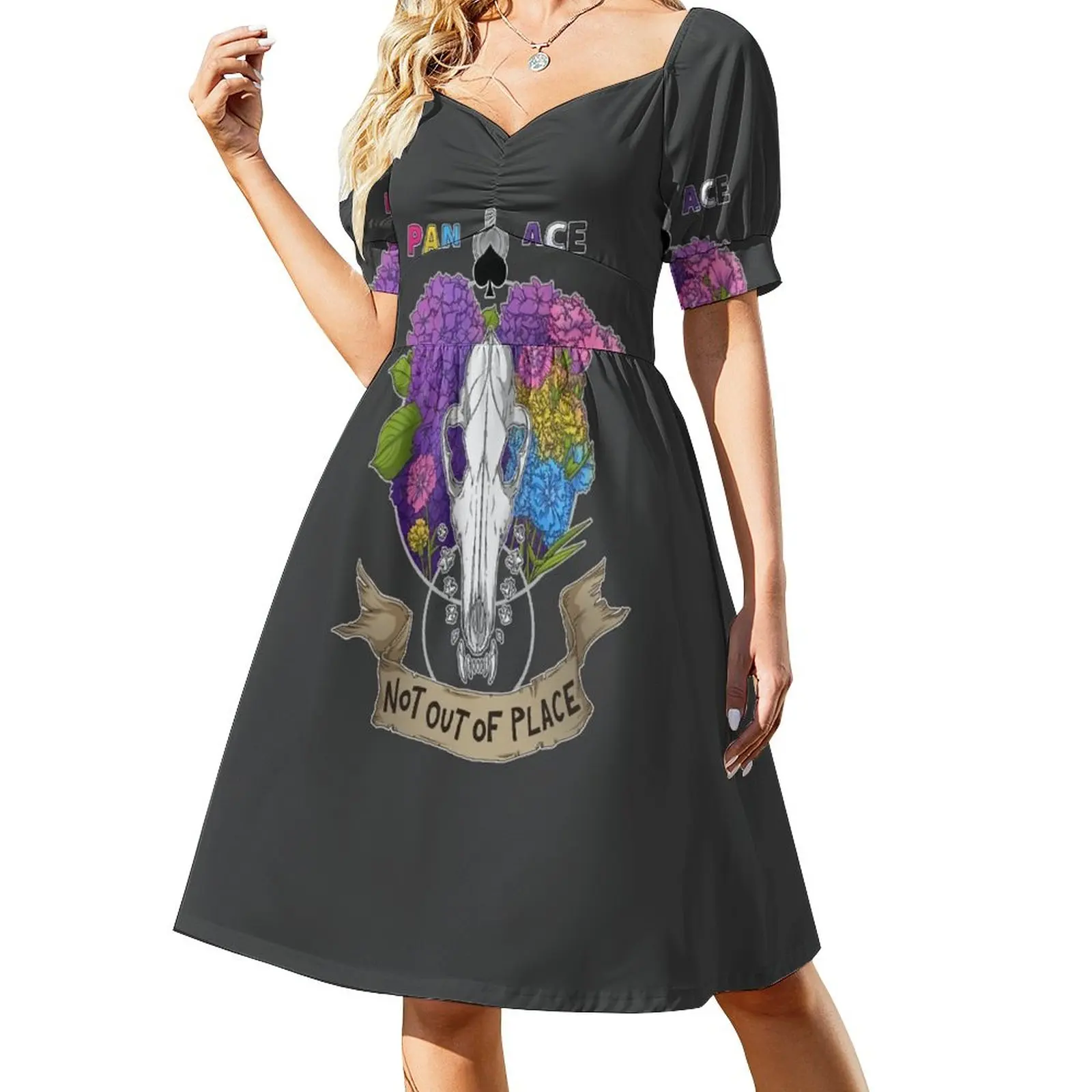 

Pan+Ace - Not Out of Place Dress Women's skirt Dance dresses Woman clothing evening dress women
