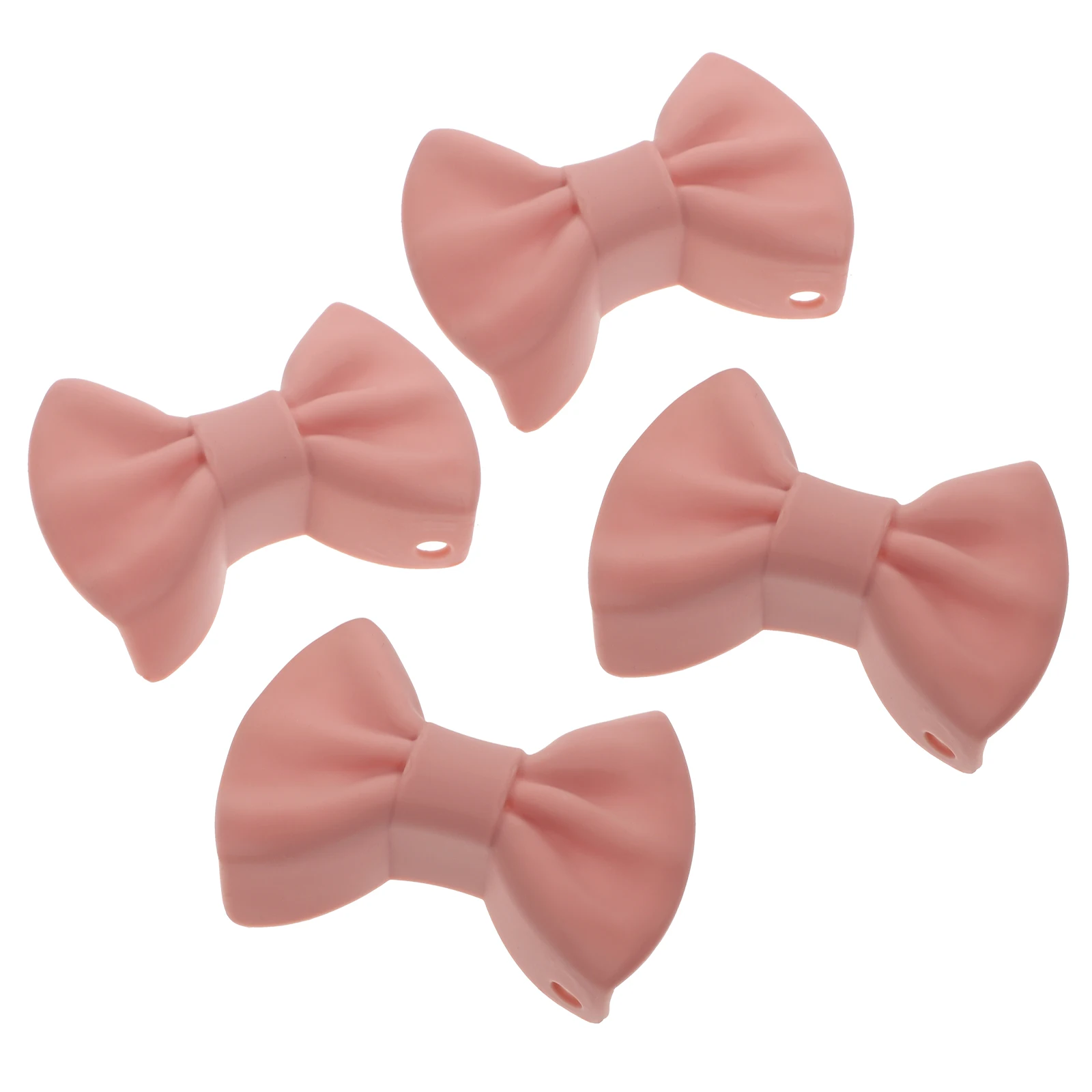 

4 Pcs Bowknot Clips Adiabatic Kitchen Accessories Silica Gel Oven Supplies Easy Clean Cooking