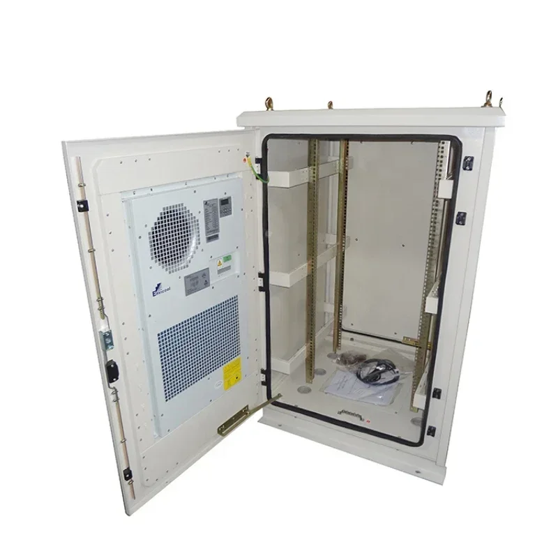 

excellent design 18U outdoor battery cabinet telecom enclosures with cabinet air conditioner