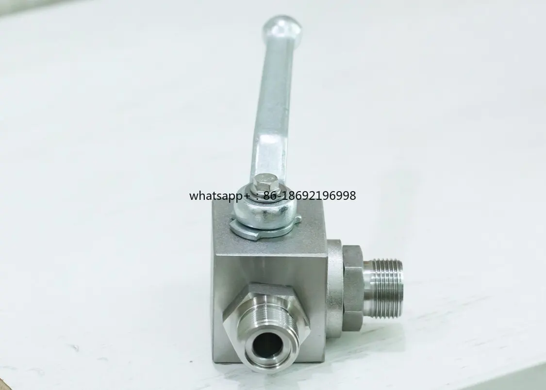 304 Stainless Steel Hydraulic Three-way Ball Valve