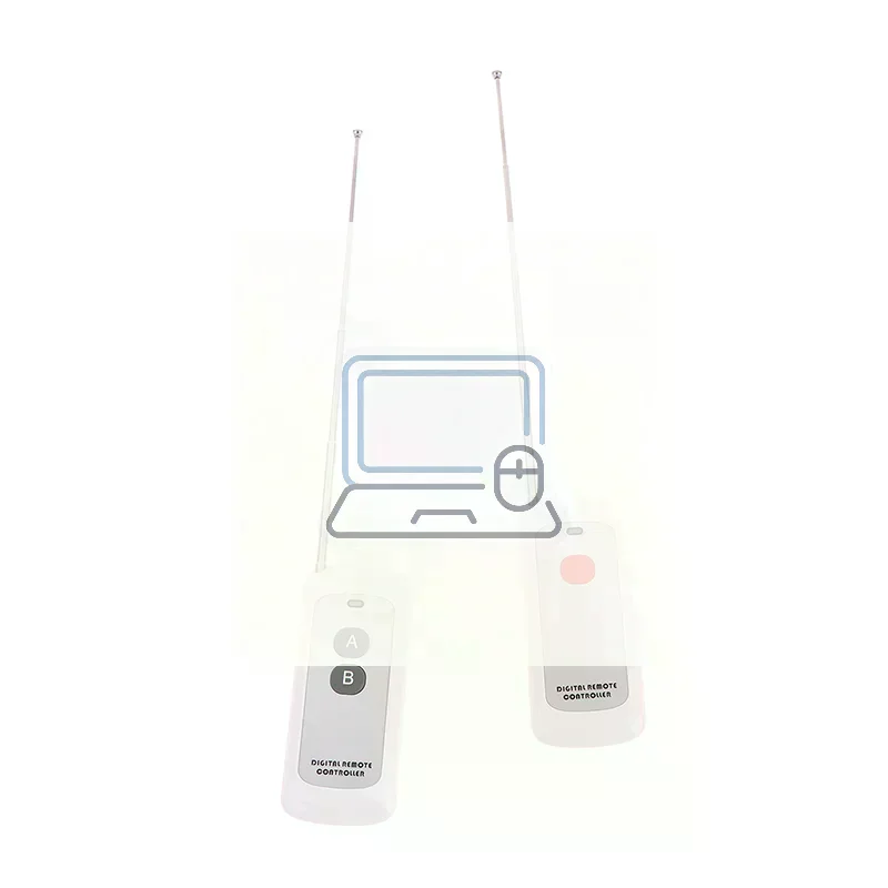 EV1527 433MHZ High-power Remote Controller 1000m 1/2 Button Learn Code Garage Gate Door Opener Remote Control Switch 12V