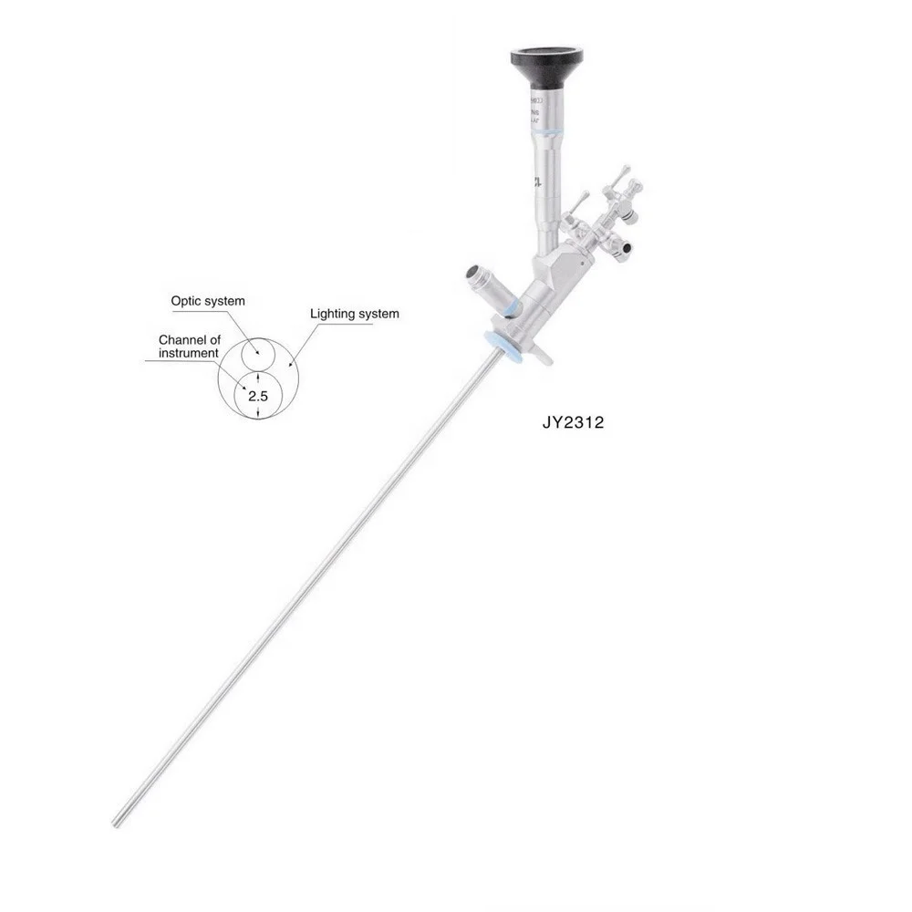 

Surgical Instrument PCNL 15Fr 19Fr 19.5Fr Rigid Urology Nephroscope