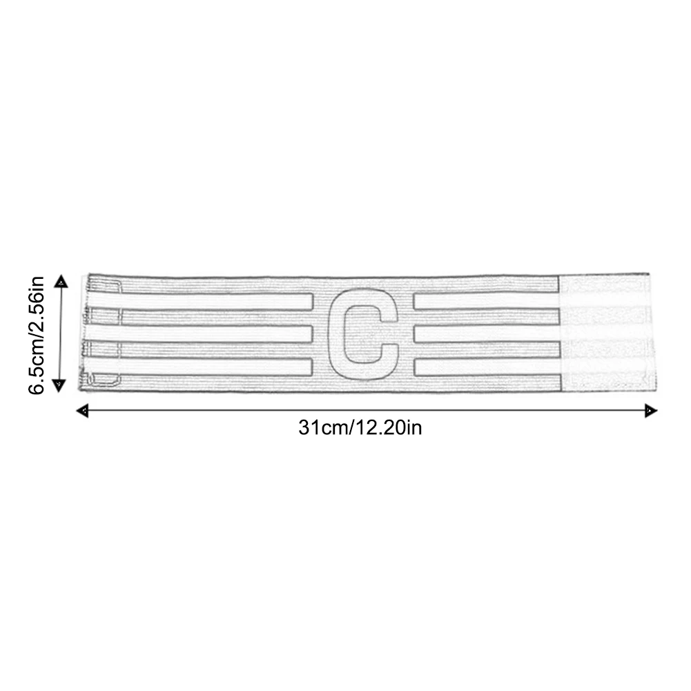 

Football Captain Armband with Referee Cards Football Elastic Captain Armband Soccer Elastic Captain Arm Band for Sports Game