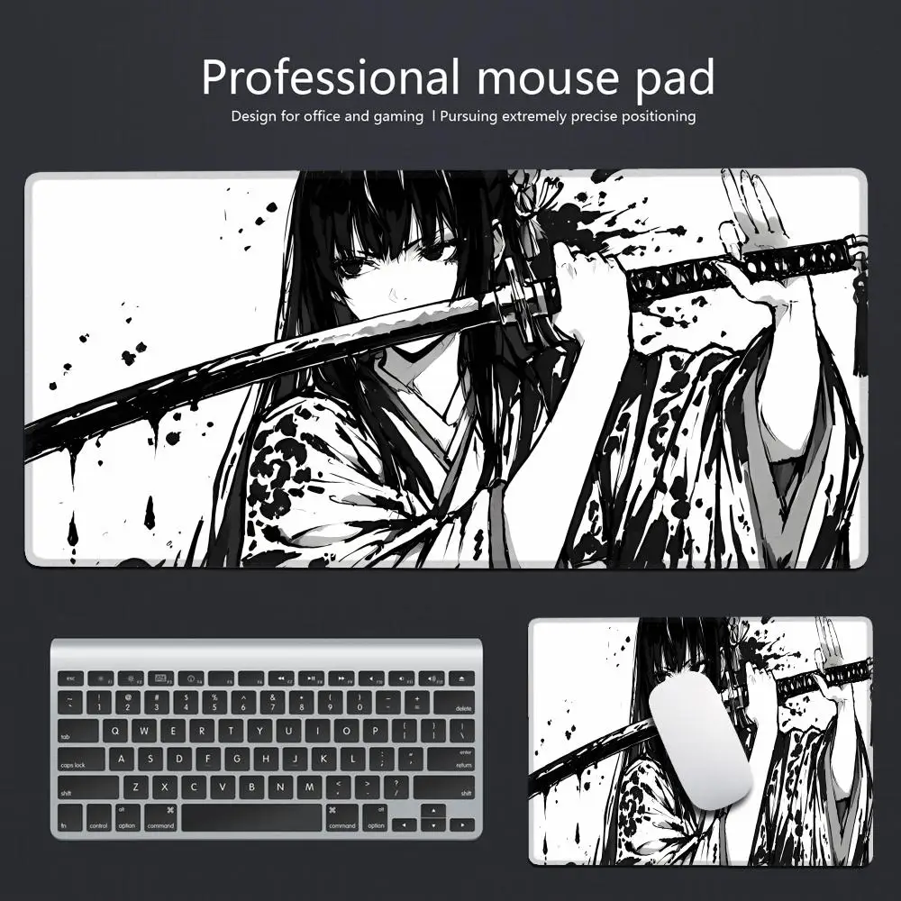 

China's hot-selling mouse pad Peerless Swordsman Animation Beautiful XXL Game Exclusive MousePads PC Computer pad Nonslip Decor