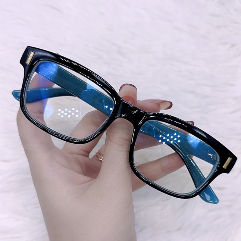 1/3PCS Men And Women Square Anti Blue Glasses Computer Frame Optical Lenses New Arrival 2023